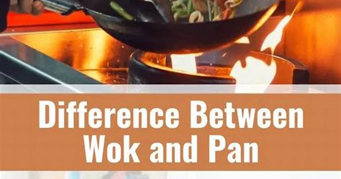 What's the Difference Between a Wok and a Pan
