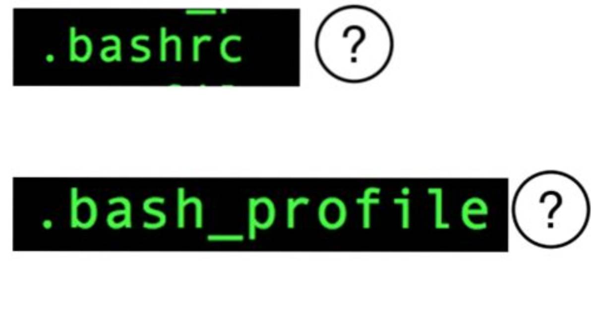 What's the Difference Between. Bashrc, .Bash_Profile, And. Environment?