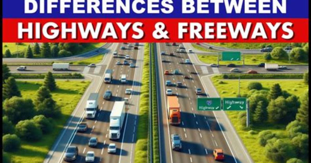 What's the Difference Between Highways and Freeways?