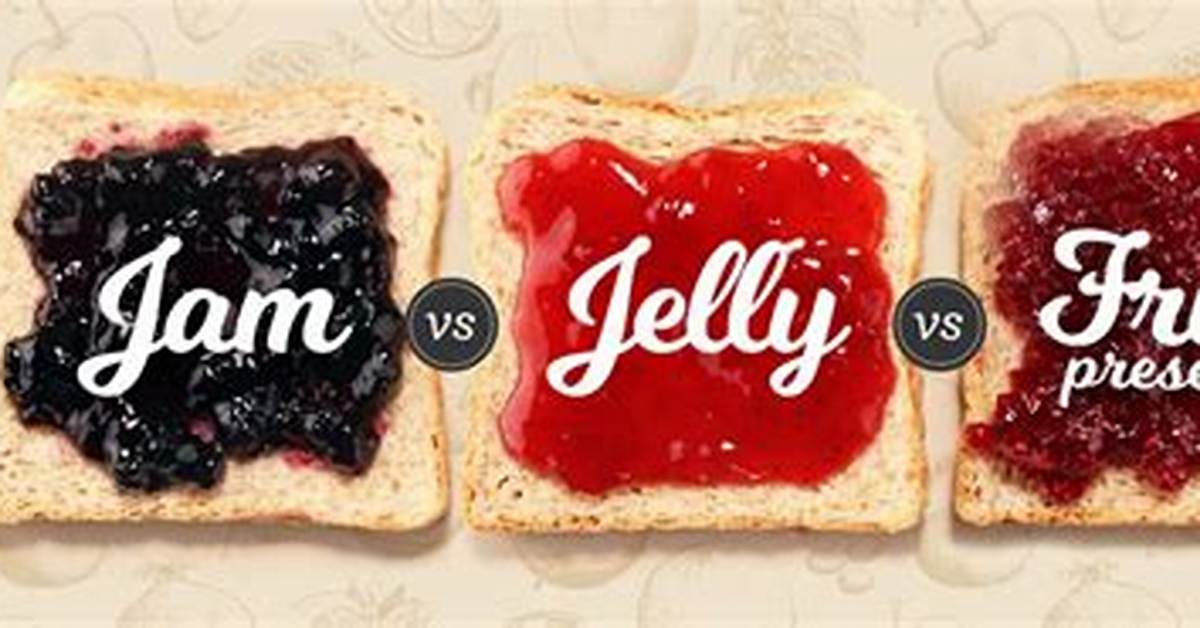 What's the Difference Between Jam Jelly and Preservatives?