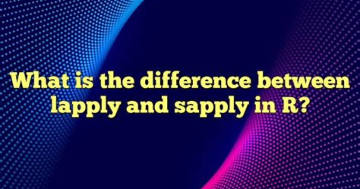 What's the Difference Between Lapply and Do. Call?