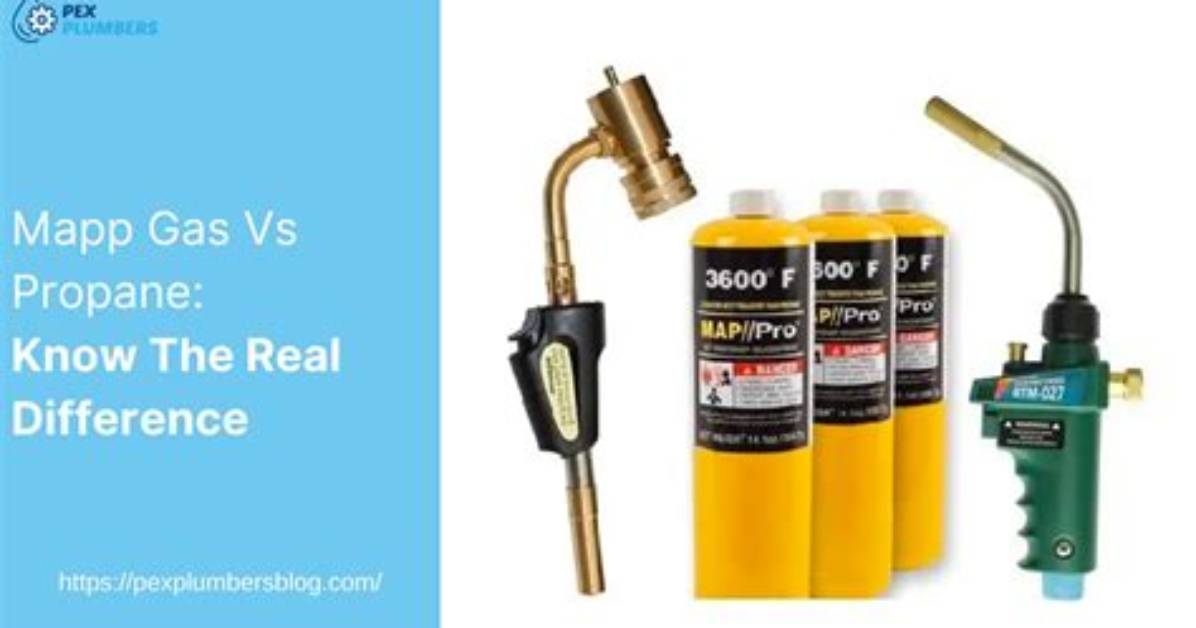 What's the Difference Between Mapp Gas and Propane Gas