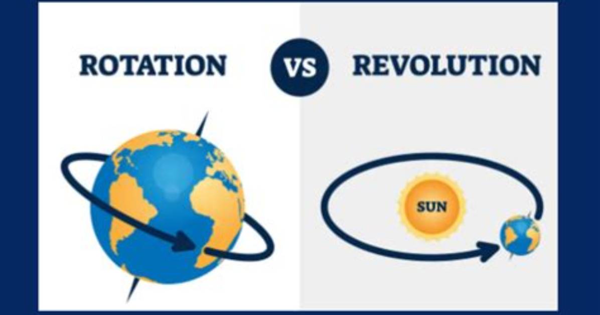 What's the Difference Between Rotation and Revolution?
