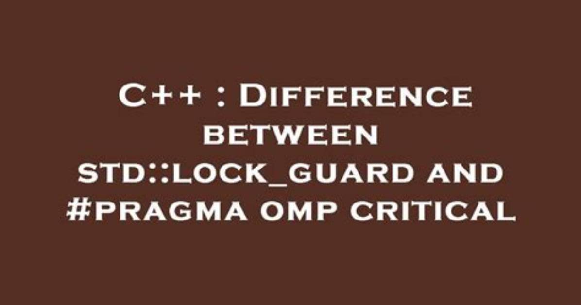 What's the Difference Between Unique_Lock and Shared_Lock in C++