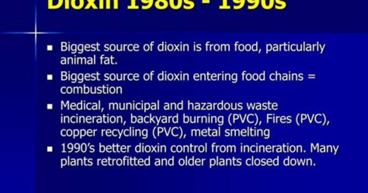 What's Wrong with Dioxin?