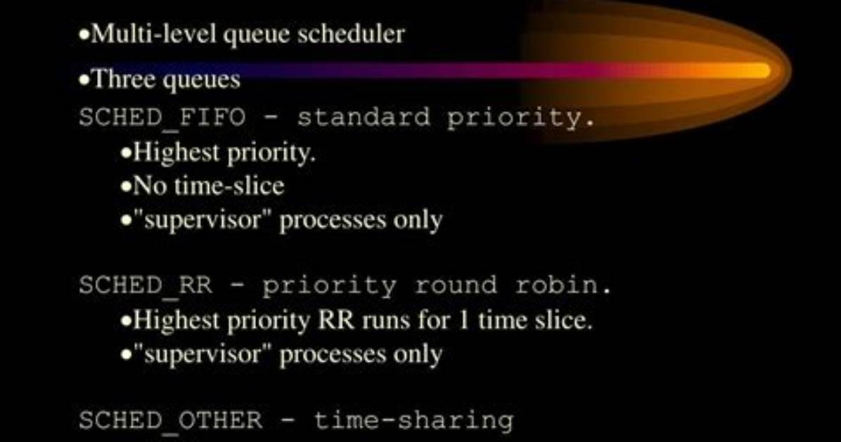 What Scheduler Does Linux Use?