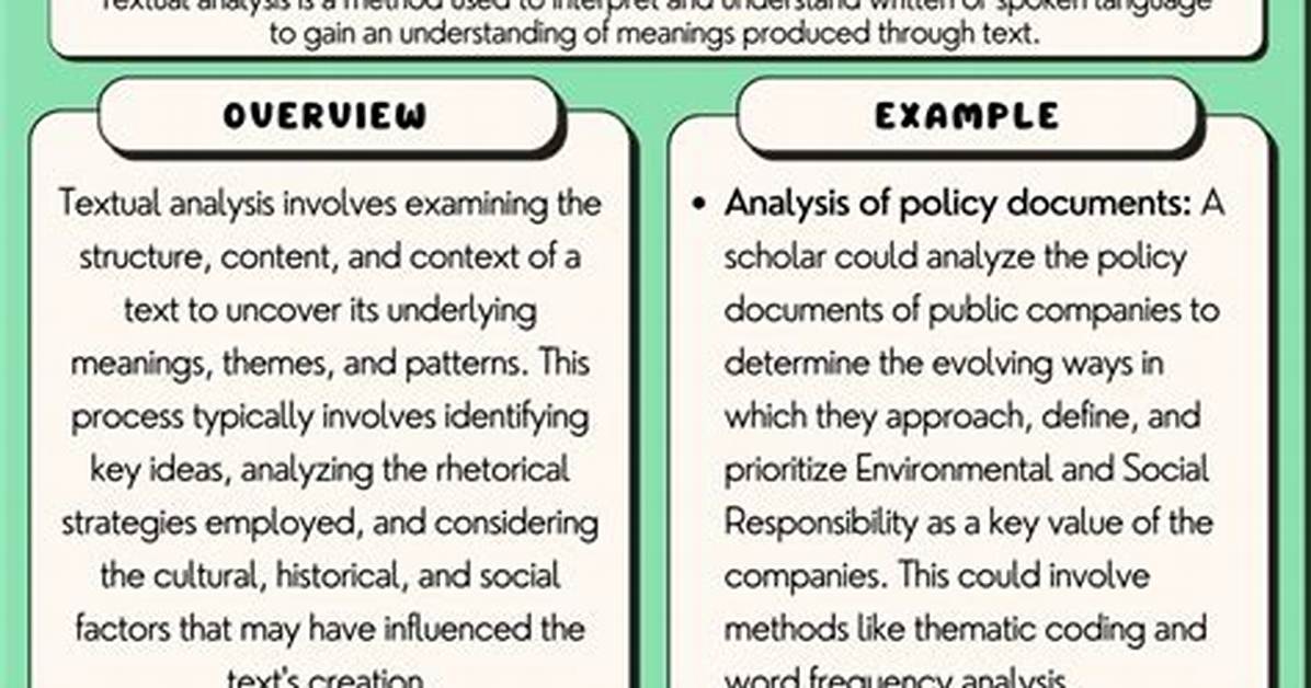 What Should a Language Analysis Include
