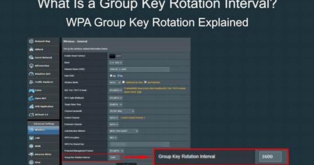What Should Group Key Update Interval Be?