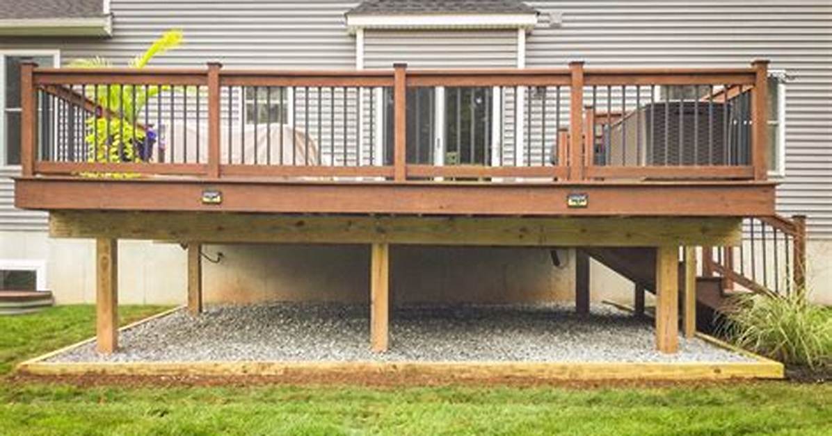What Should I Put Under My Deck Under Ground
