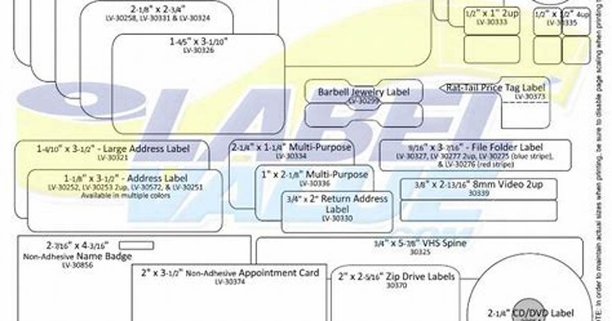 What Size Are Dymo Labels
