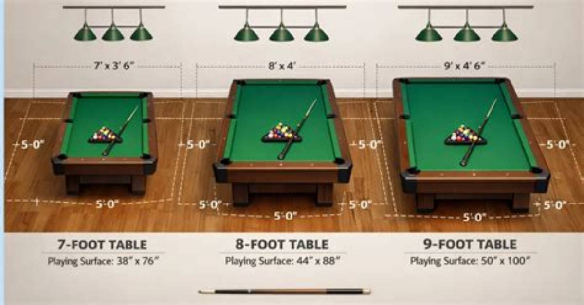 What Size Is a Pool Table