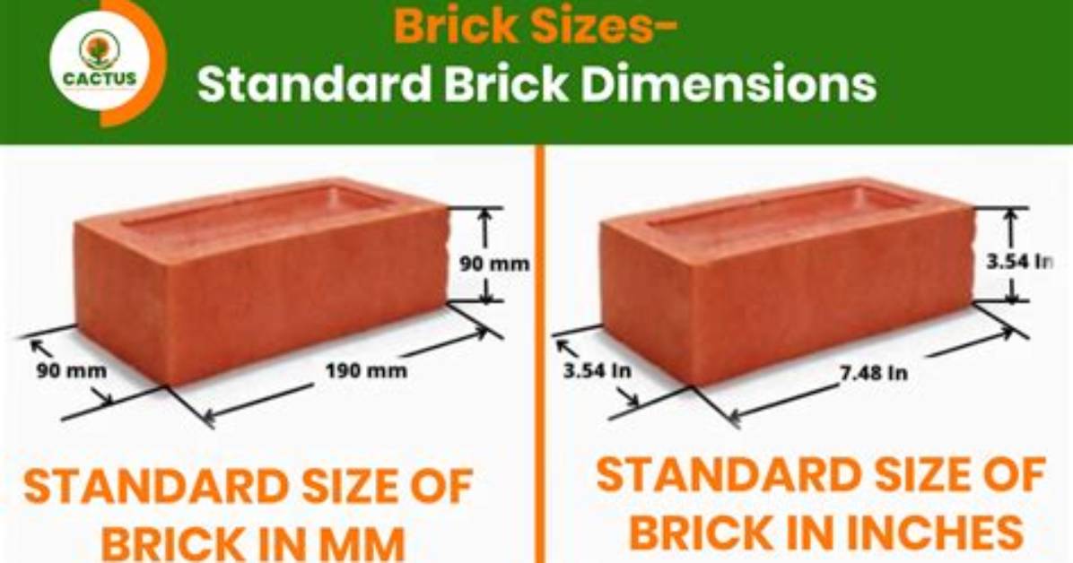 What Size Is Brick Mold