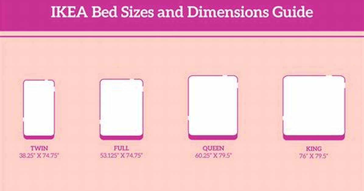 What Size Is Ikea Double Bed