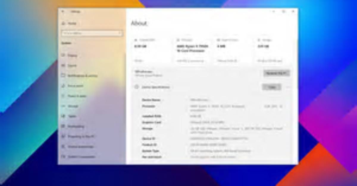What Specs Do You Need for Windows 10?