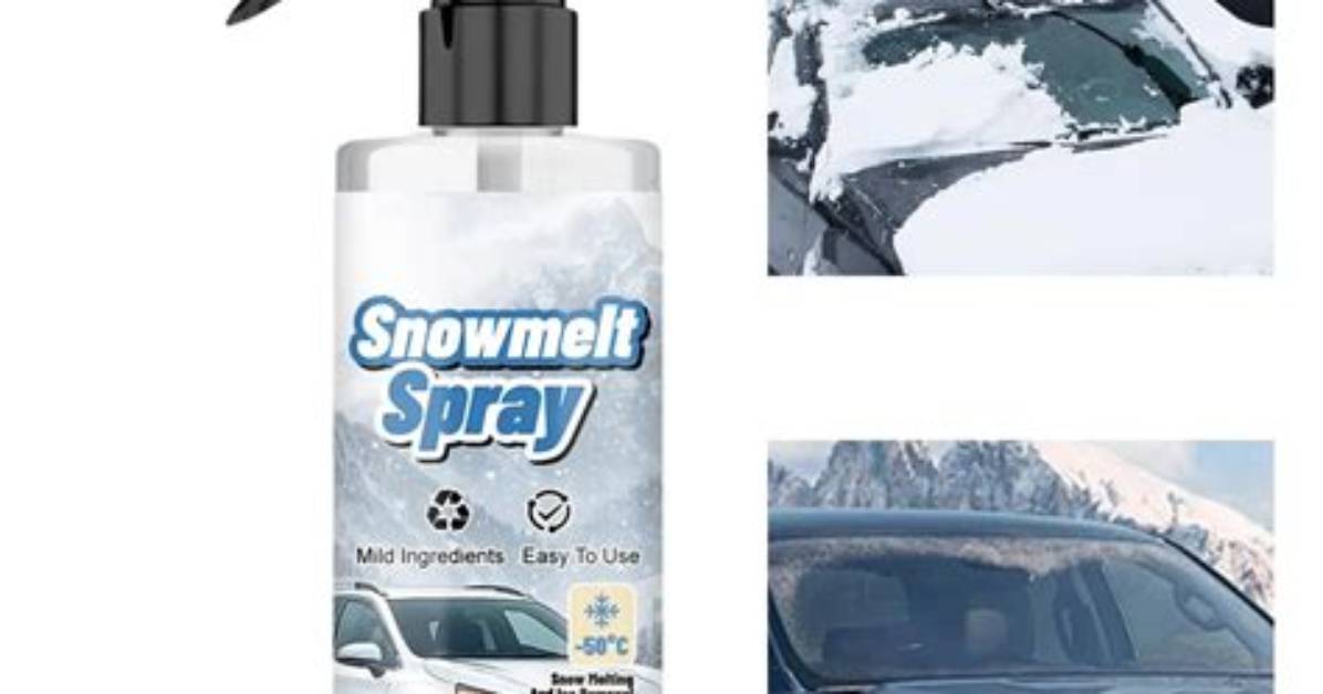 What Spray Melts Ice