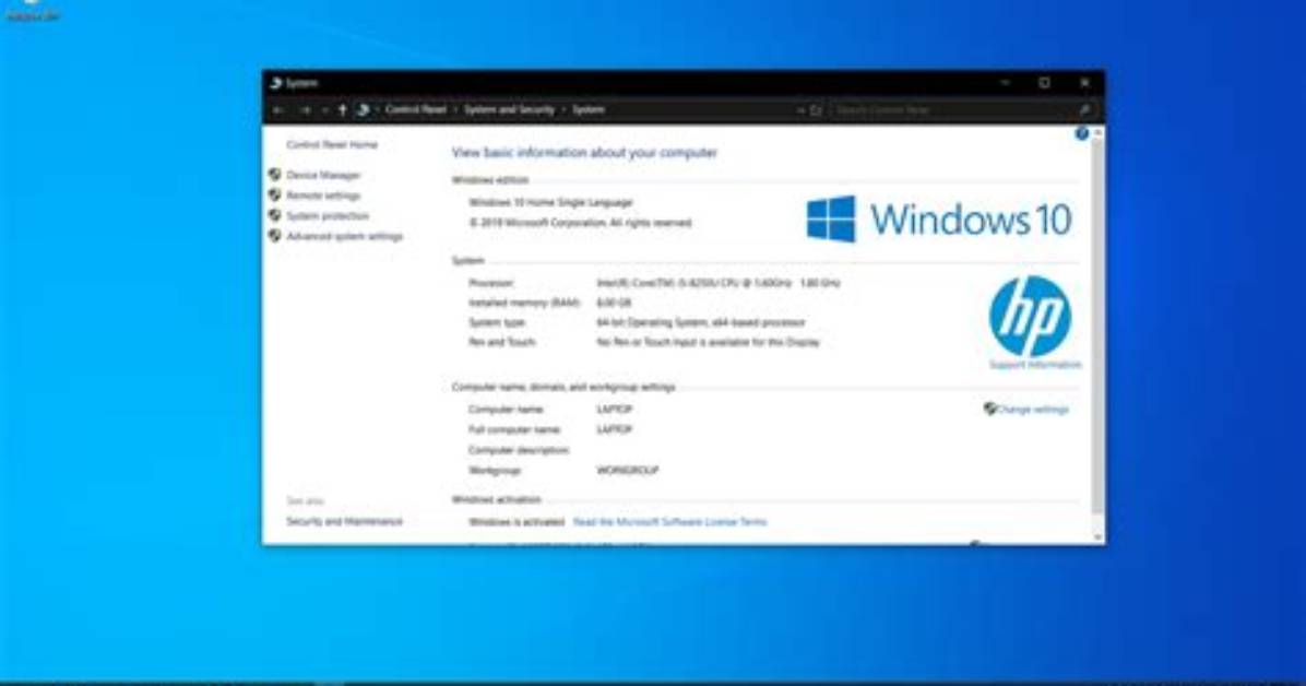 What System Requirements for Windows 10?