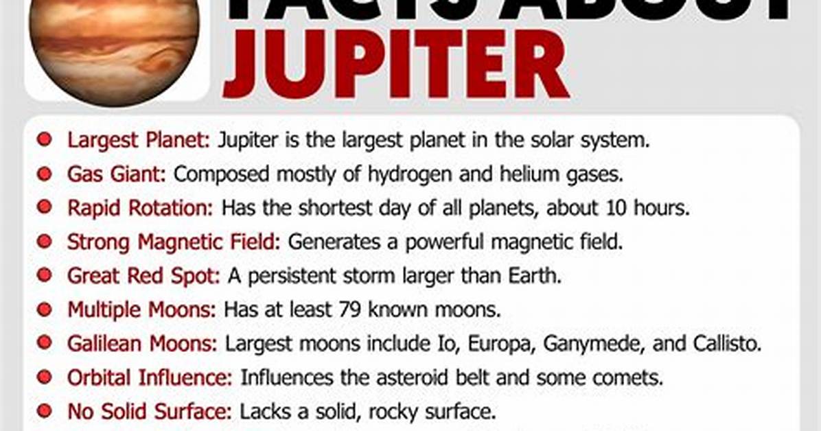 What Things Represent Jupiter?