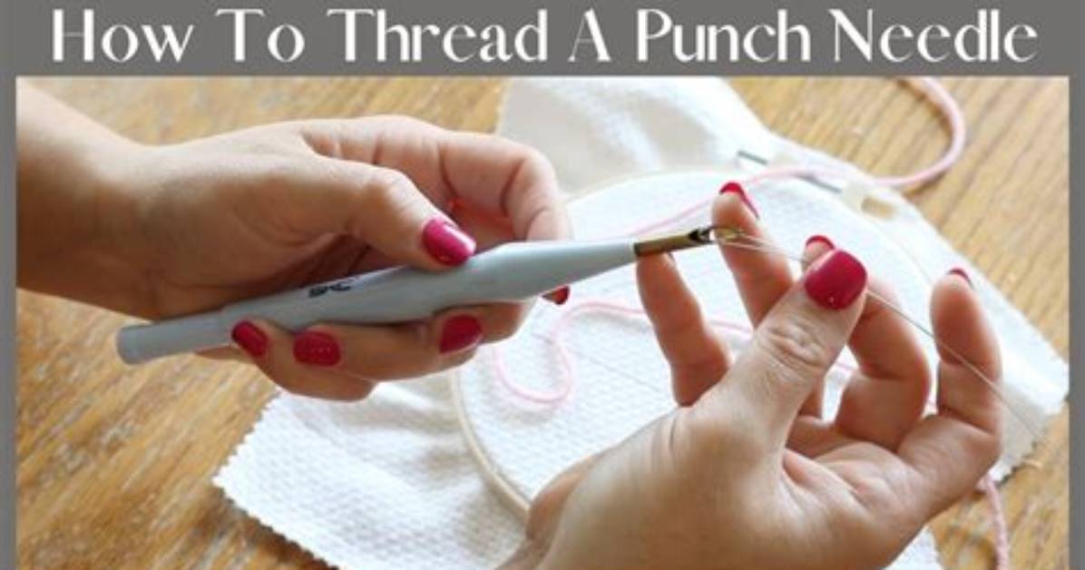 What Thread for Punch Needle?
