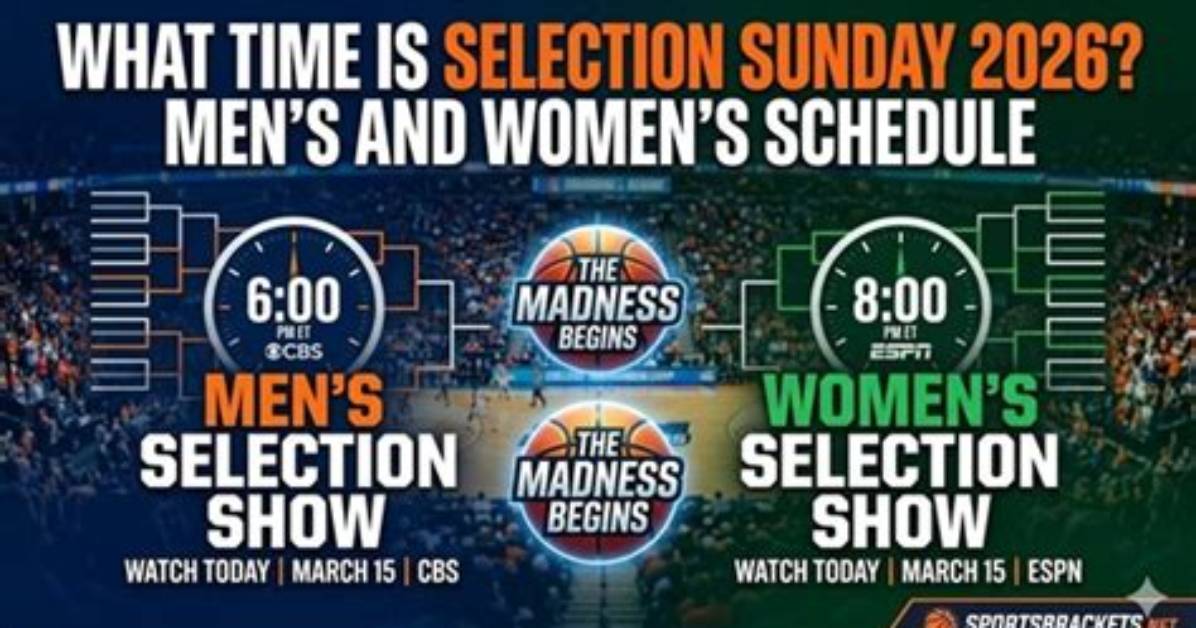 What Time Is Selection Sunday