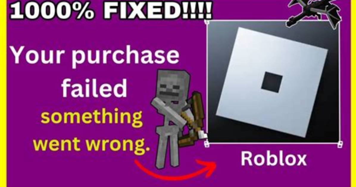 What to Do When Roblox Says Something Went Wrong