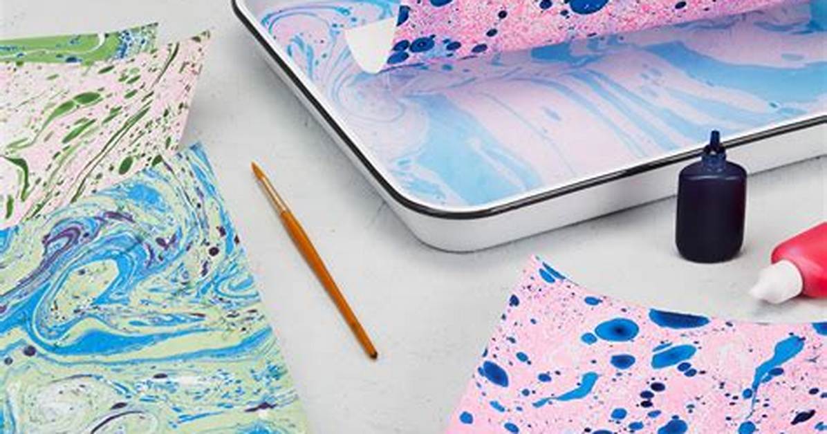 What to Do with Marbleized Paper?