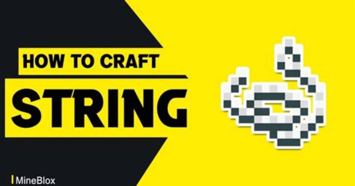 What to Do with String in Minecraft
