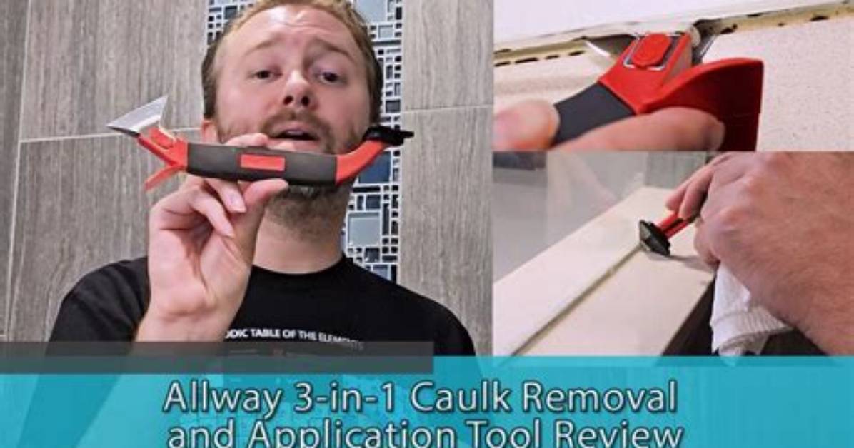 What Tool Removes Caulking