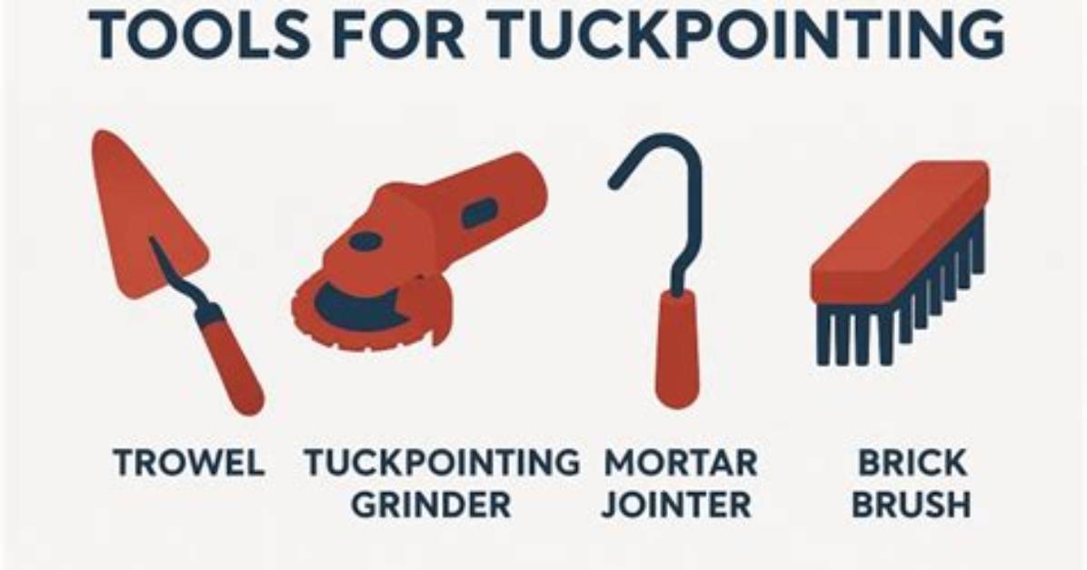 What Tools Do I Need for Tuckpointing