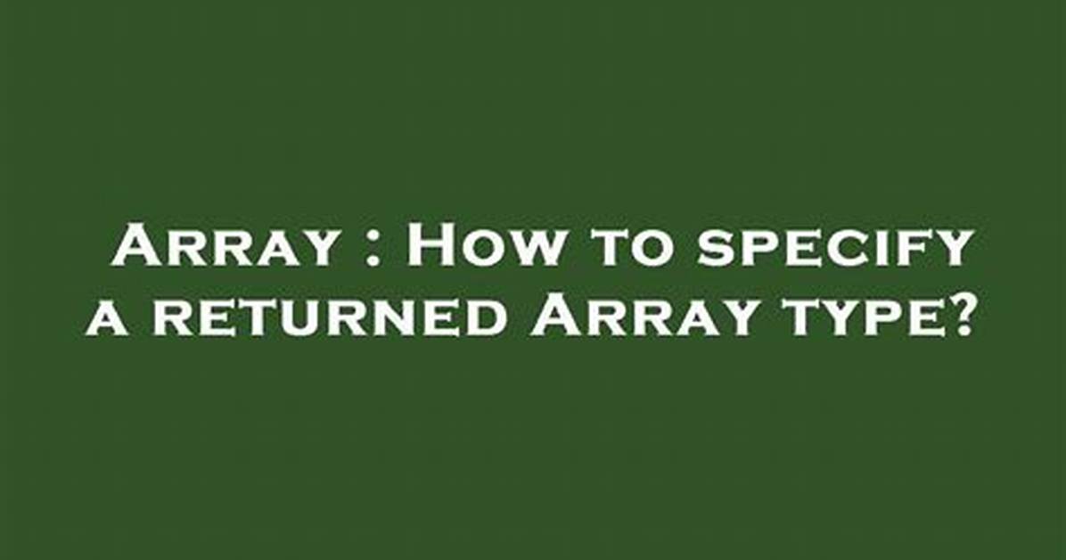 What Type of Array Is Being Returned by Tiff. Imread()?