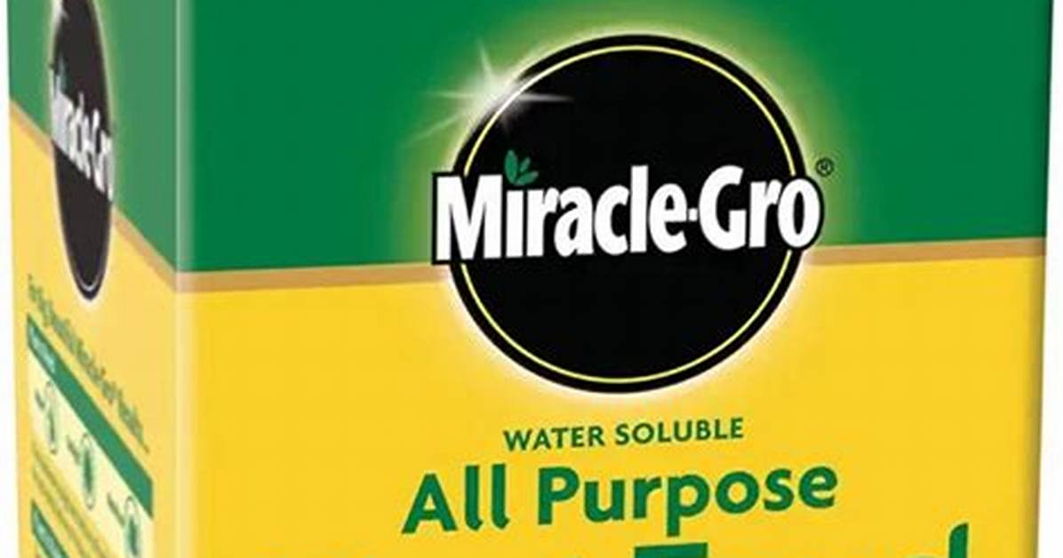 What Type of Fertilizer Is Miracle Gro?