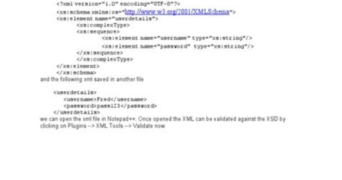 What Validates the Xml Document Against the Schema/Dtd?
