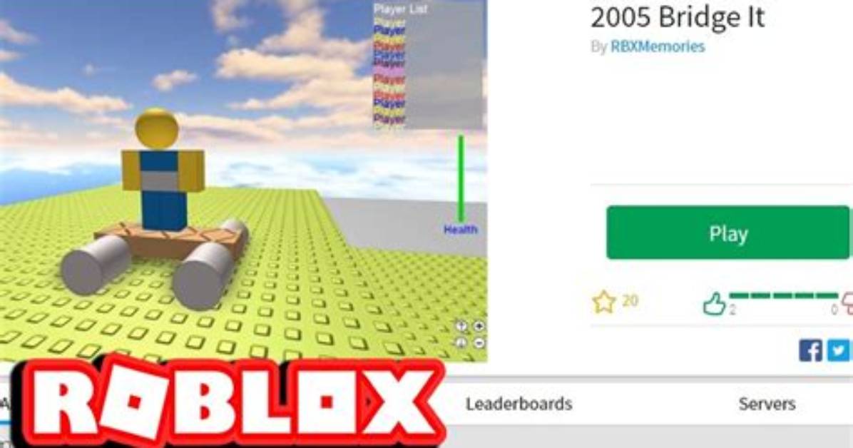 What Was Roblox First Game