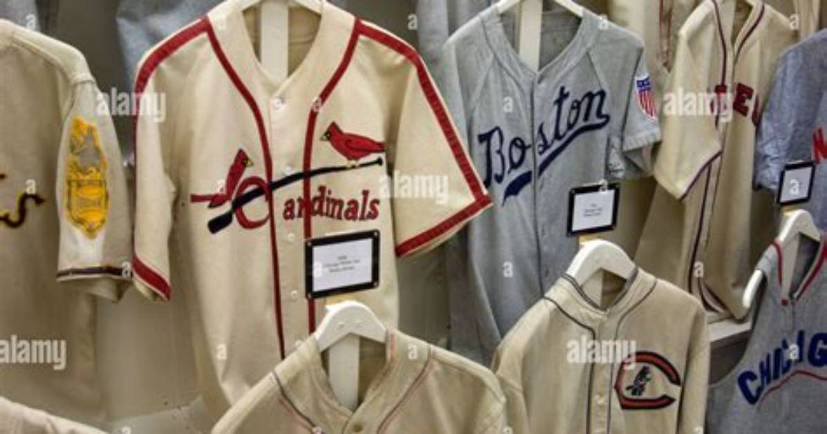 What Were Old Baseball Jerseys Made
