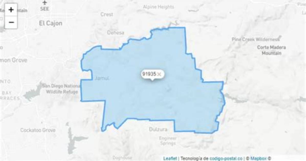 What Zip Code Is Jamul?