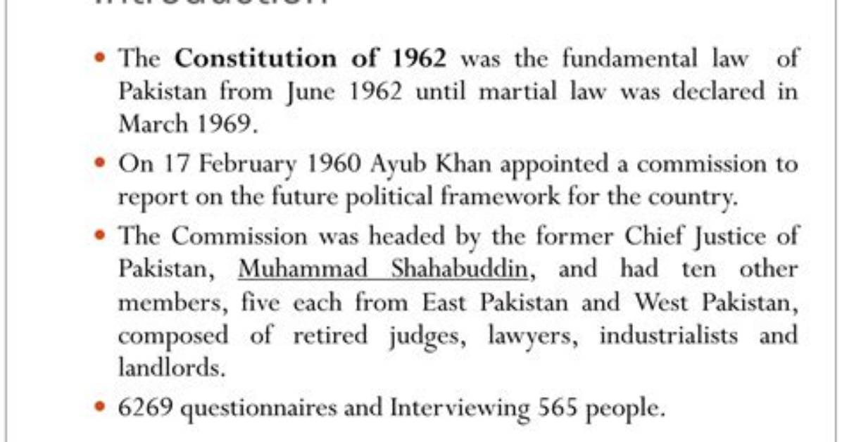 When 1962 Constitution Abrogated?