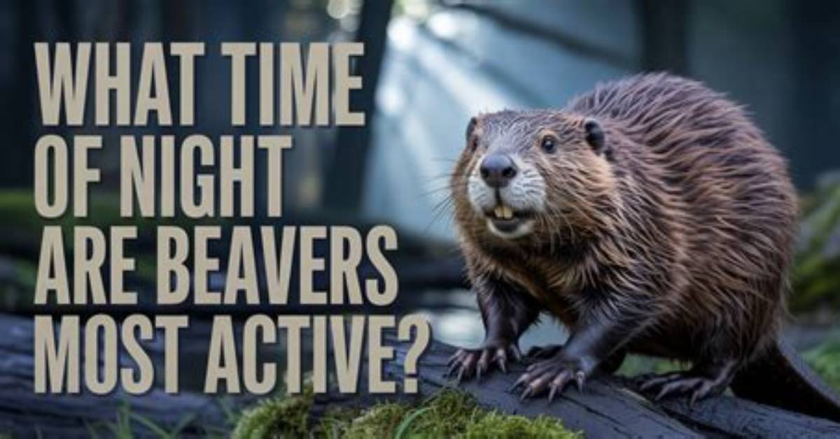 When Are Beavers Most Active?