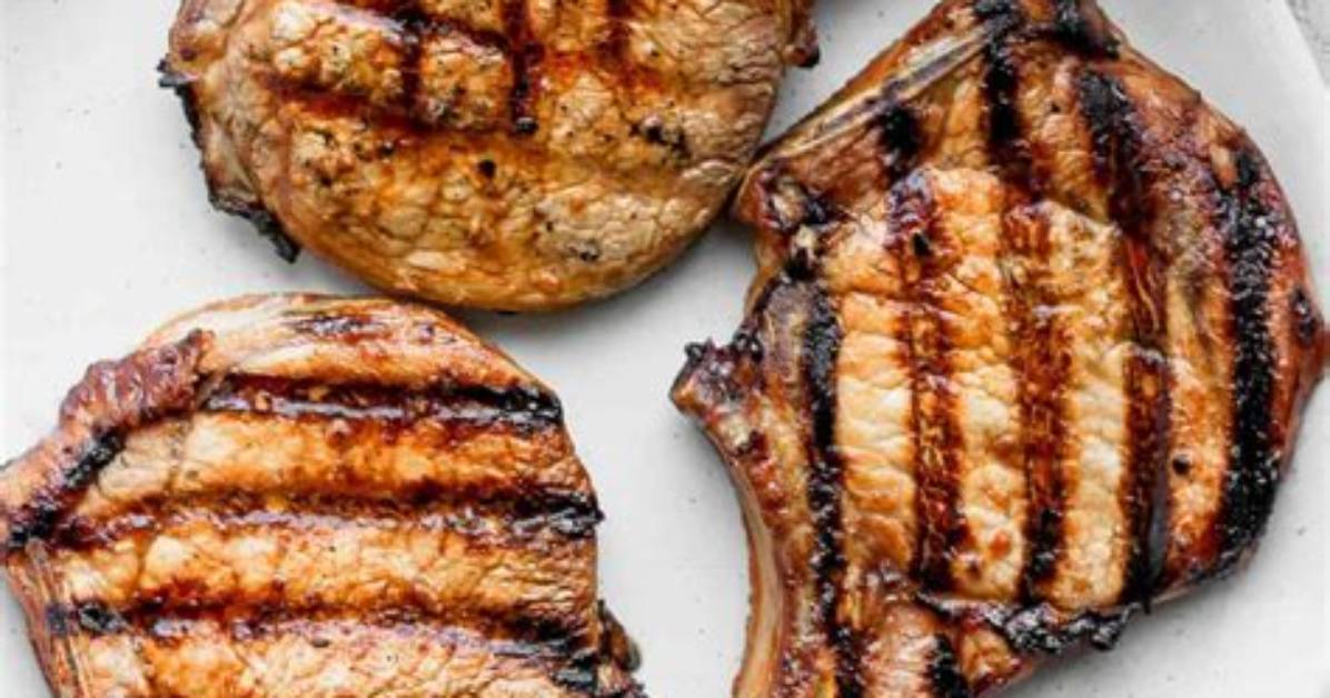 When Are Grilled Pork Chops Done?