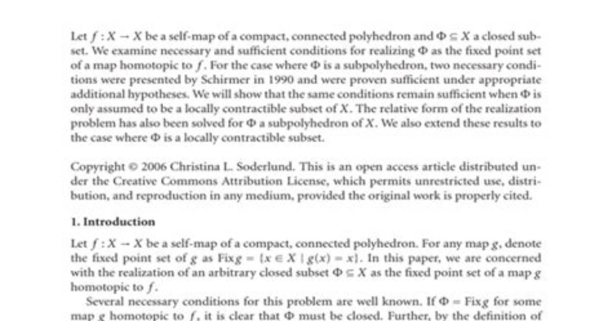 When Are Maps Homotopic?