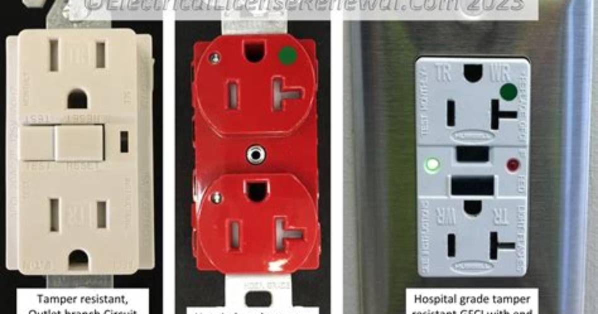 When Are Tamper Resistant Receptacles Required?