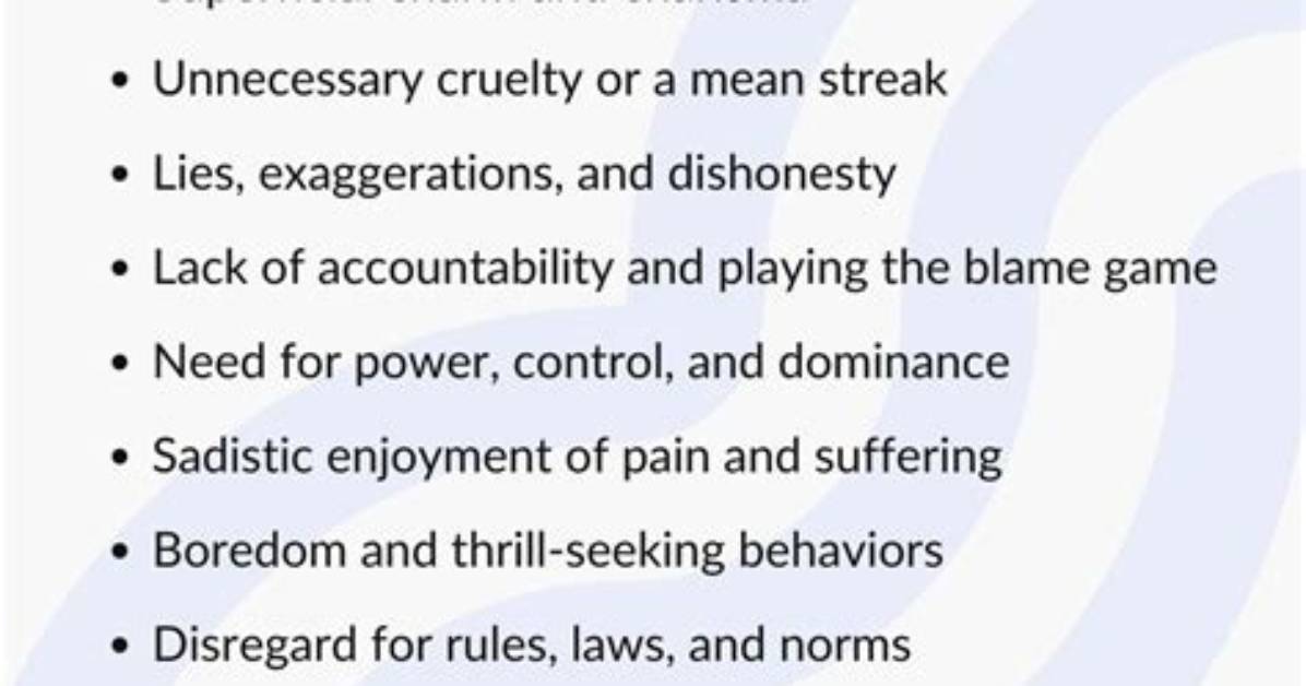 When Are You a Psychopath?