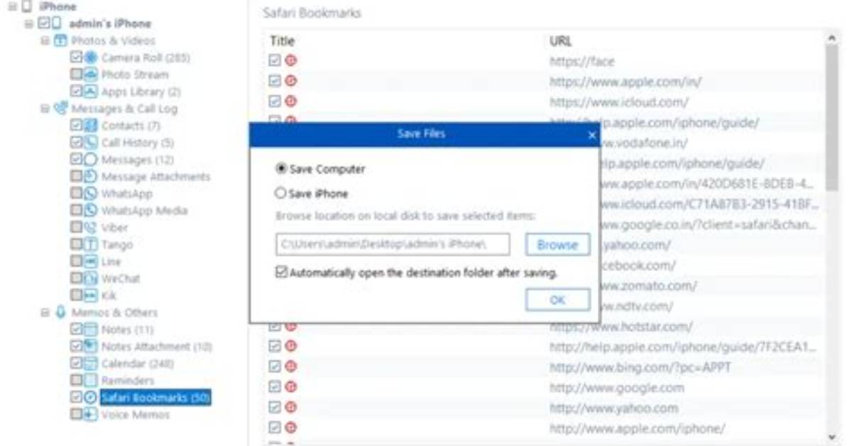 When Backing up an Ios Device to a Icloud Service?