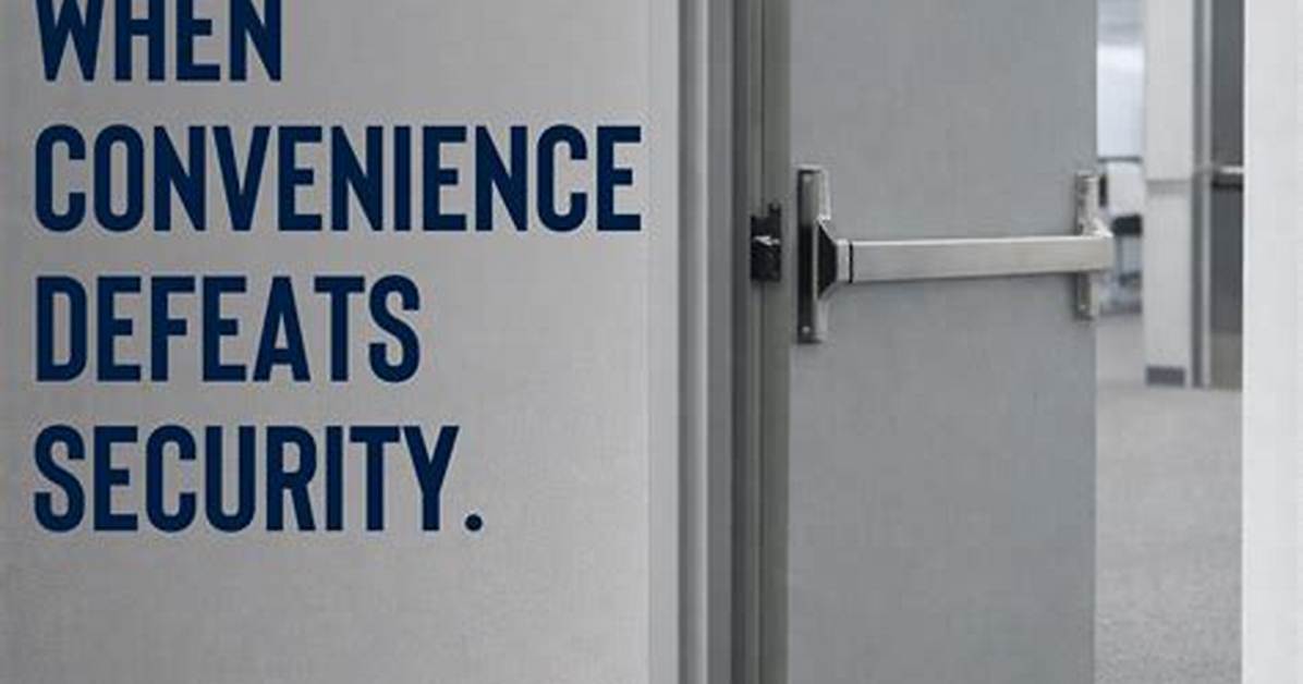When Can a Fire Door Be Propped Open?