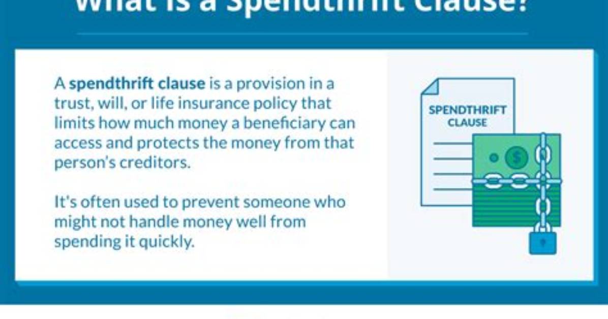 When Can a Spendthrift Clause Be Added?