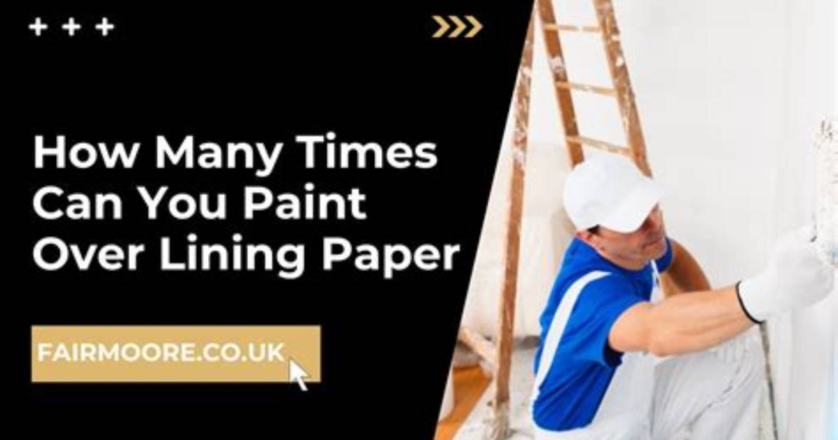 When Can You Paint Lining Paper?