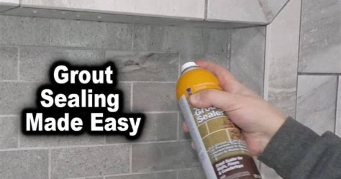 When Can You Seal Grout