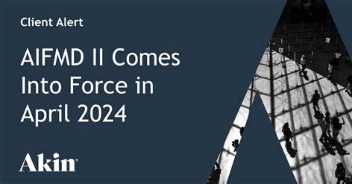 When Did Aifmd Come into Force?
