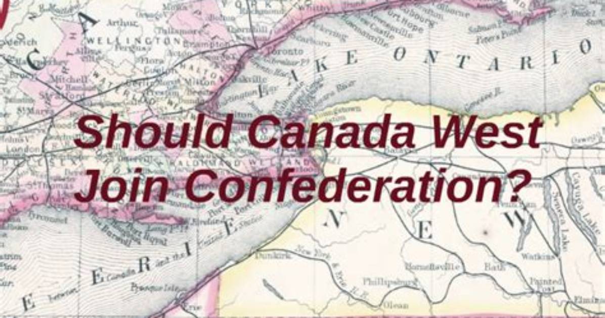 When Did Canada West Join Confederation?