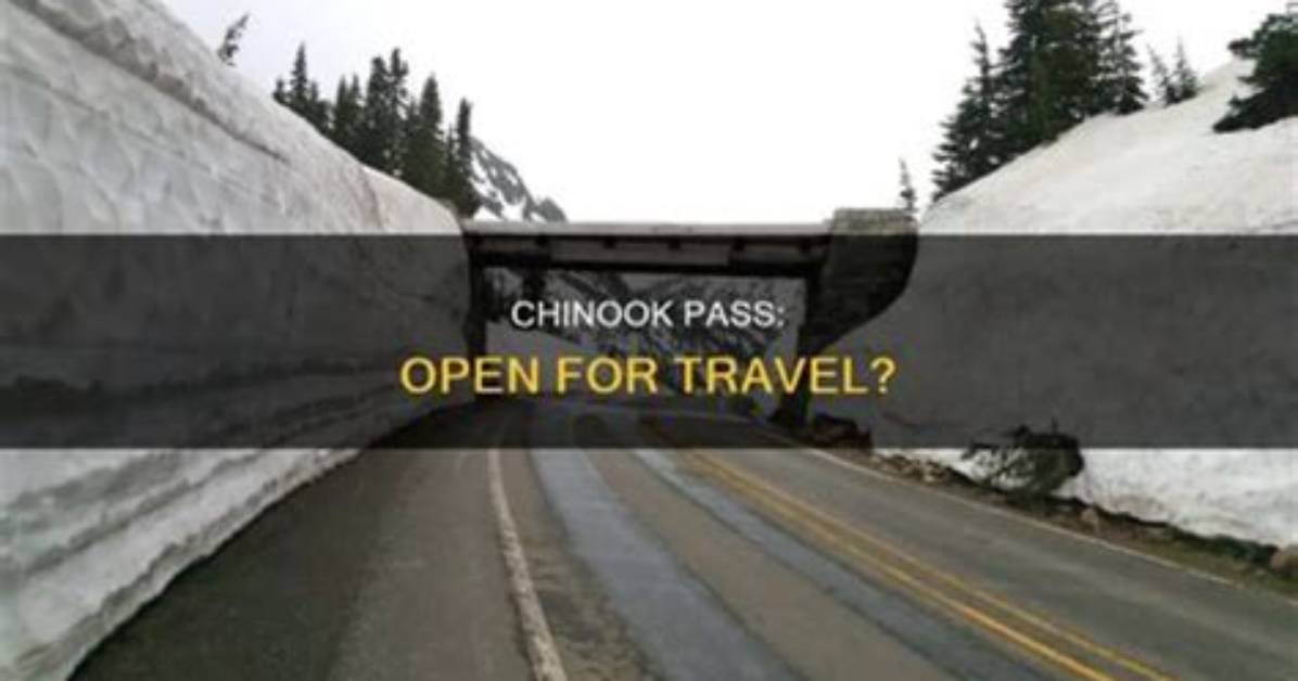 When Did Chinook Pass Open