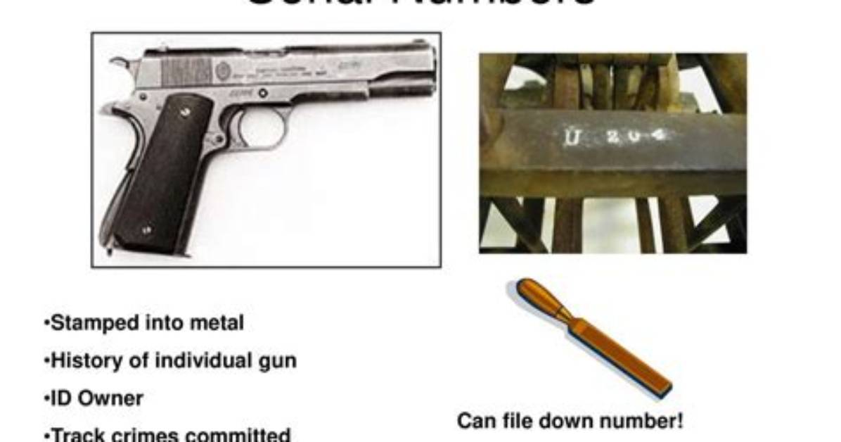 When Did Guns Get Serial Numbers?