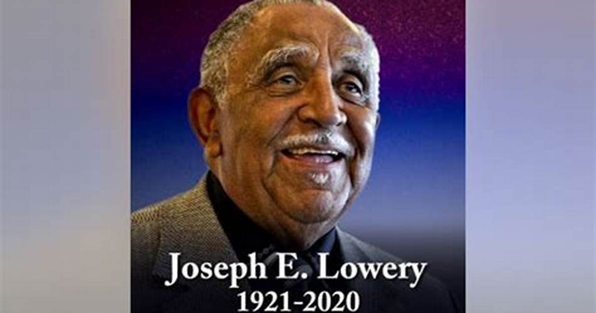 When Did Joseph Lowery Died?